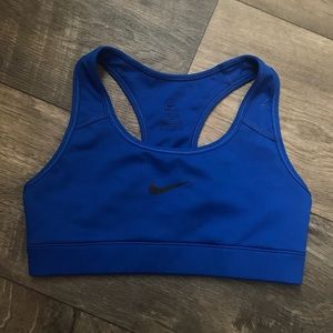 royal blue nike sports bra